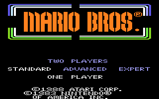 Mario Bros. screenshot 4 for Atari 7800